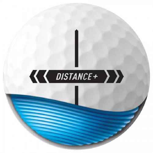 TaylorMade Distance + Custom Logo Golf Balls / Dozen