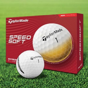 TaylorMade SpeedSoft Custom Logo Golf Balls / Dozen