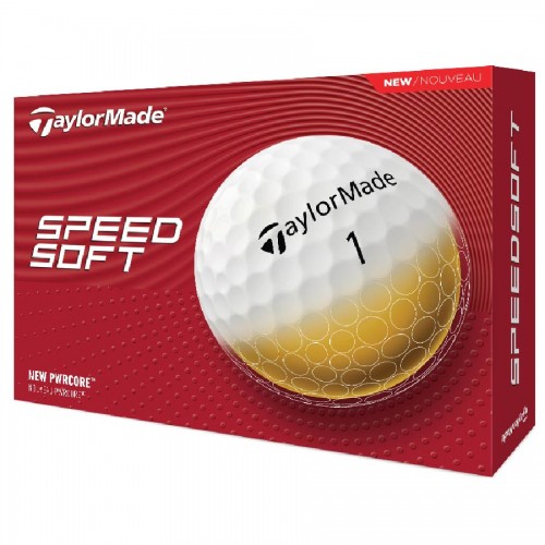TaylorMade SpeedSoft Custom Logo Golf Balls / Dozen