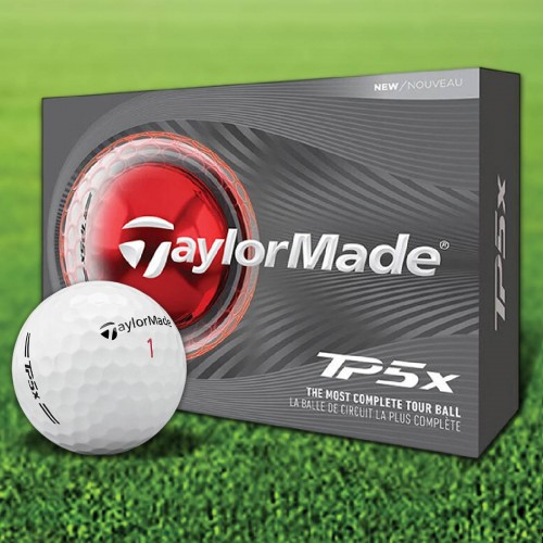 TaylorMade TP5x 2026 Custom Logo Golf Balls / Dozen