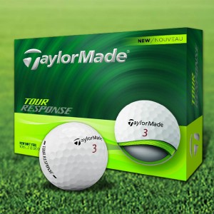 TaylorMade Tour Response Custom Logo Golf Balls / Dozen