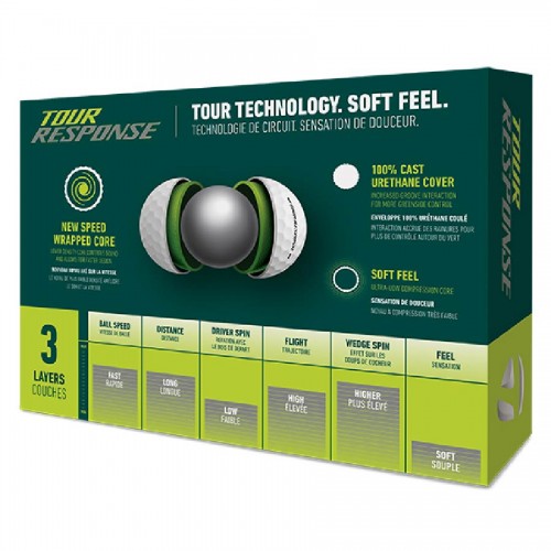 TaylorMade Tour Response Custom Logo Golf Balls / Dozen