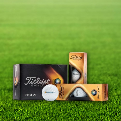 Titleist Pro V1 Logo Golf Balls - Half Dozen