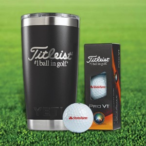 Titleist 3-Ball YETI Tumbler