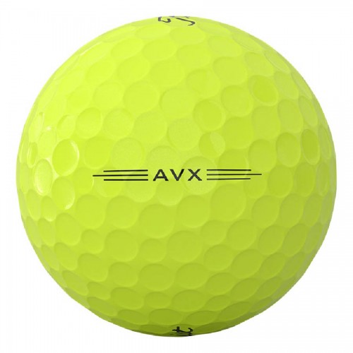 Titleist AVX 2026 Yellow Custom Logo Golf Balls / Dozen