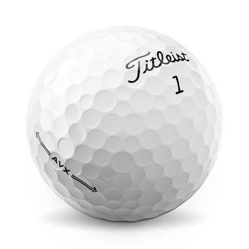 Personalized Text Titliest AVX Golf Balls / Dozen