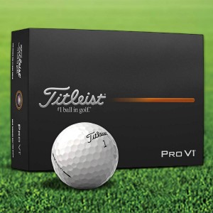 Quick Ship Titleist Pro V1 Custom Logo Golf Balls / Dozen