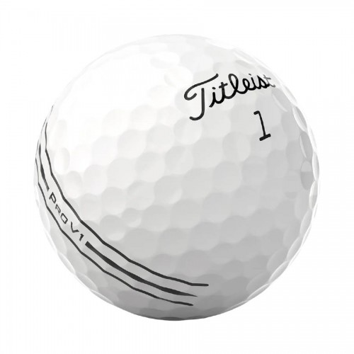 Titleist Pro V1 Enhanced Alignment Custom Logo Golf Balls / Dozen