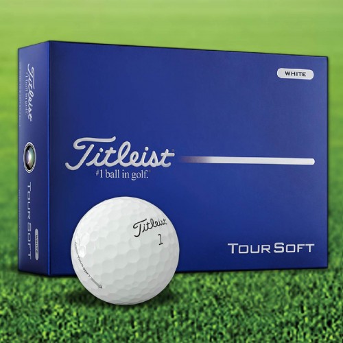 Titleist Tour Soft 2026 Custom Logo Golf Balls / Dozen