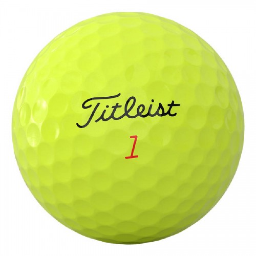 Titleist TruFeel 2026 Yellow Custom Logo Golf Balls / Dozen
