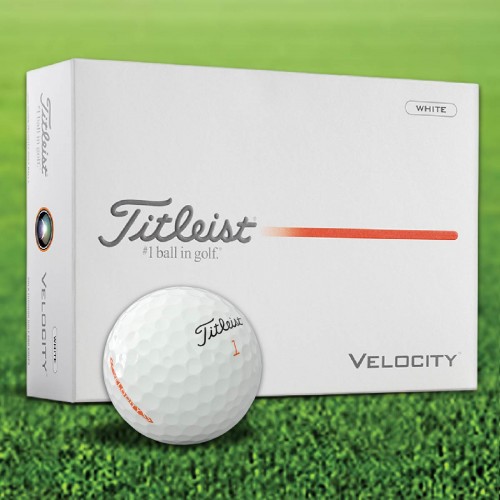 Titleist Velocity 2026 Custom Logo Golf Balls / Dozen