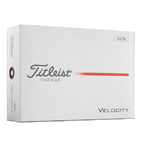 Titleist Velocity 2026 Custom Logo Golf Balls / Dozen