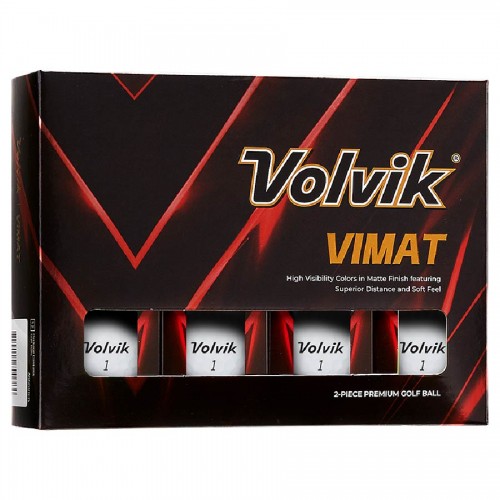 Volvik ViMat Soft Custom Logo Golf Balls / Dozen