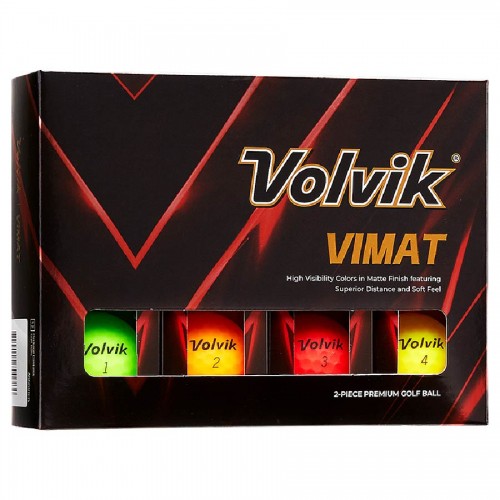 Volvik ViMat Soft Custom Logo Golf Balls / Dozen