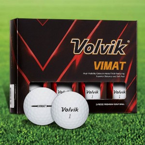 Volvik ViMat Soft Custom Logo Golf Balls / Dozen