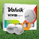 Volvik Vivid Soft Custom Logo Golf Balls / Dozen