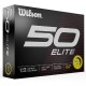Wilson 50 Elite Custom Logo Golf Balls / Dozen