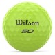 Wilson 50 Elite Custom Logo Golf Balls / Dozen