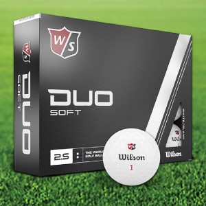 Wilson Duo Soft Custom Logo Golf Balls / Dozen Wilson Duo Soft Custom Logo Golf Balls / Dozen
