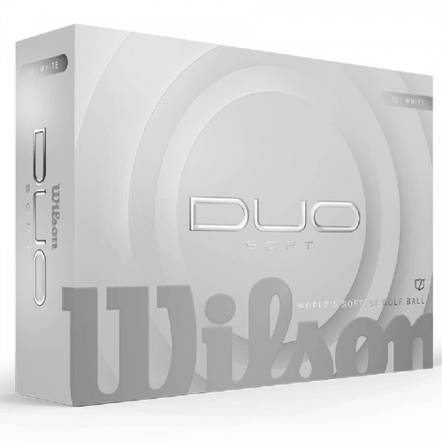 Wilson Duo Soft Custom Logo Golf Balls / Dozen