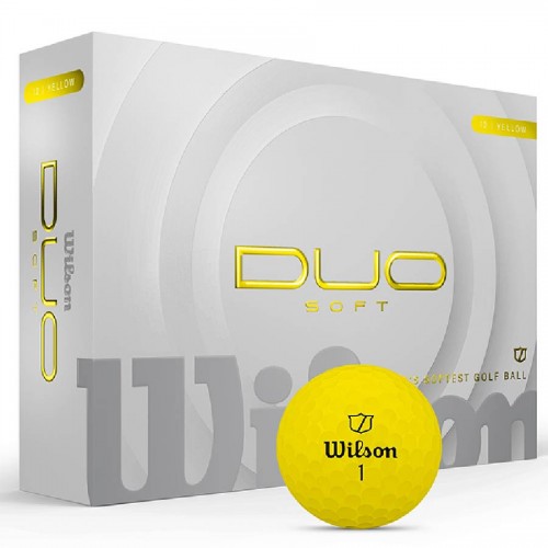 Wilson Duo Soft Custom Logo Golf Balls / Dozen