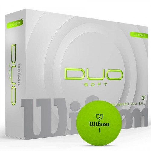Wilson Duo Soft Custom Logo Golf Balls / Dozen