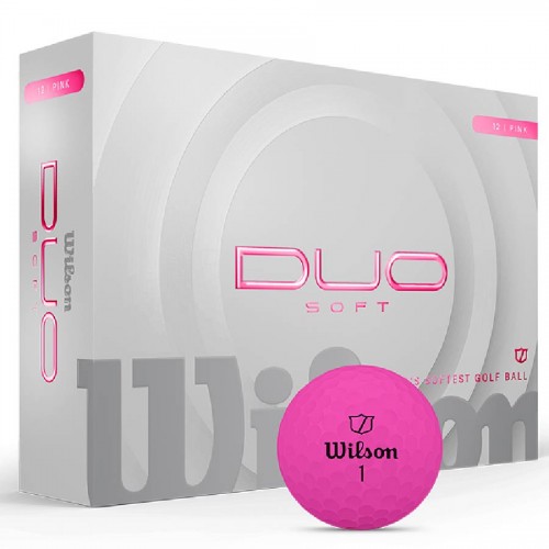 Wilson Duo Soft Custom Logo Golf Balls / Dozen