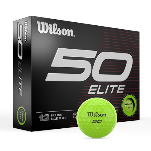 Wilson Staff 50 Elite Custom Logo Golf Balls / Dozen - G