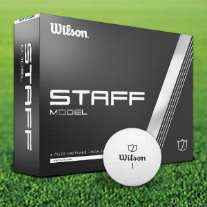 Wilson Staff Model Custom Logo Golf Balls / Dozen Wilson Staff Model Custom Logo Golf Balls / Dozen