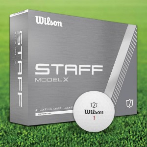Wilson Staff Model X Custom Logo Golf Balls / Dozen Wilson Staff Model X Custom Logo Golf Balls / Dozen