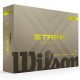 Wilson Staff Model X 2026 Yellow Custom Logo Golf Balls / Dozen