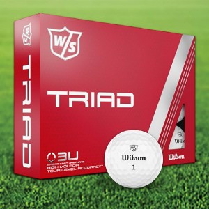 Wilson Staff Triad Custom Logo Golf Balls / Dozen Wilson Staff Triad Custom Logo Golf Balls / Dozen