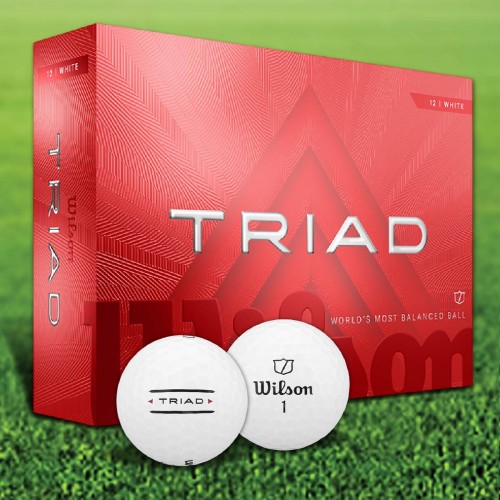 Wilson Triad Custom Logo Golf Balls / Dozen