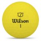 Wilson Triad Yellow Custom Logo Golf Balls / Dozen
