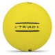 Wilson Triad Yellow Custom Logo Golf Balls / Dozen
