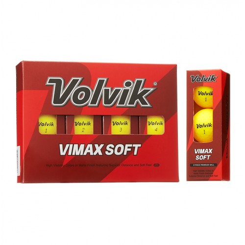 Volvik ViMAX Soft Custom Golf Balls