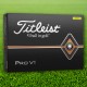 Titleist Pro V1 Yellow Custom Logo Golf Balls / Dozen 