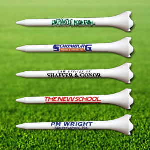 Logo Performance 2 3/4" Golf Tees - 500 Logo Performance 2 3/4" Golf Tees - 500