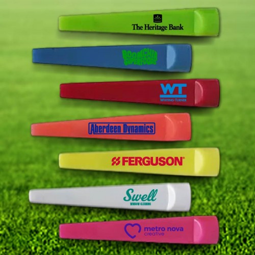 Logo Wedge 2 3/4" Advertising Golf Tees - 250
