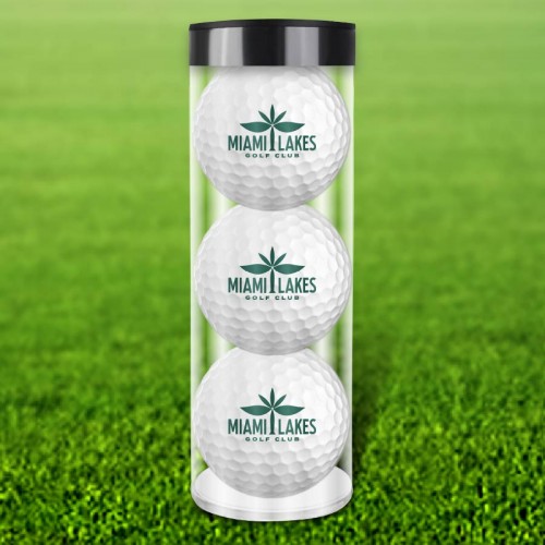 Custom 3-Ball Golf Ball Tube - G Custom 3-Ball Golf Ball Tube - G