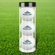 Custom 3-Ball Golf Ball Tube - G Custom 3-Ball Golf Ball Tube - G