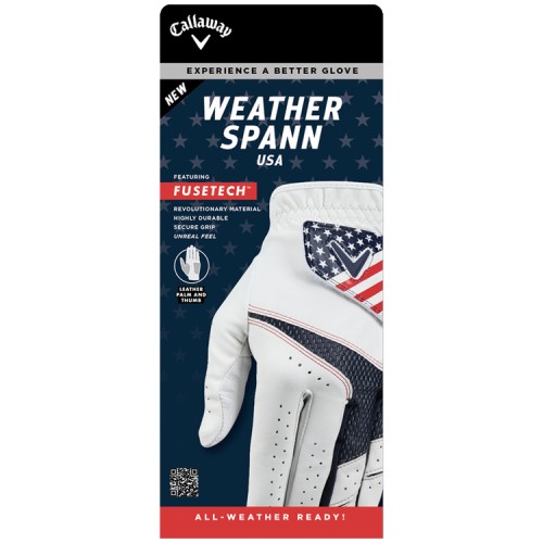 Callaway Men's USA Spann Golf Glove - No Customization