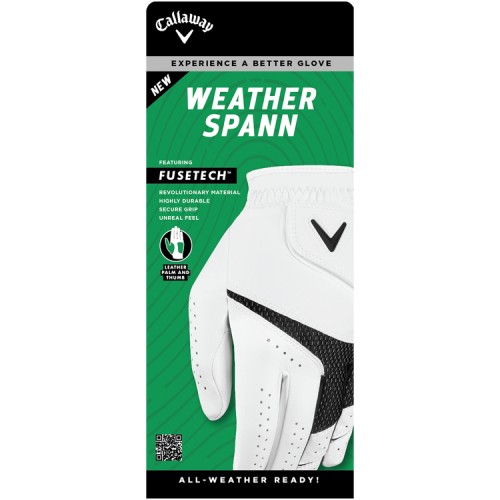 Callaway Weather Spann Gloves - 2 Pack - No Customization