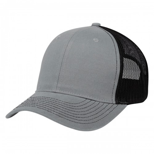 Cotton Twill Mesh Back Cap - Embroidered