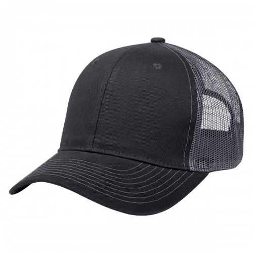 Cotton Twill Mesh Back Cap - Embroidered