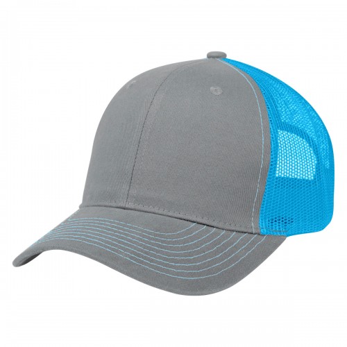 Cotton Twill Mesh Back Cap - Embroidered