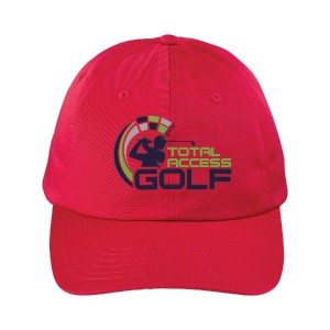 Custom Logo Golf Hat - Full Color Heat Transfer - G Custom Logo Golf Hat - Full Color Heat Transfer - G