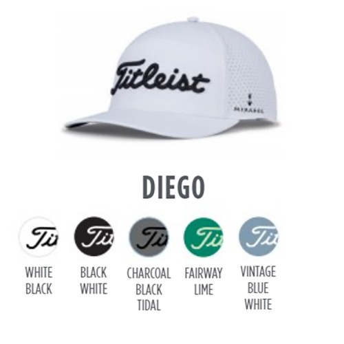 Titleist Diego Golf Hat - Embroidered - G