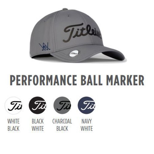 Titleist Players Performance Ball Marker Golf Hat - Embroidered