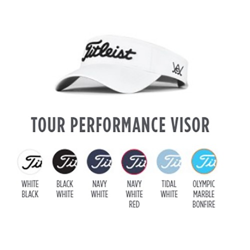 Titleist Tour Performance Visor - Embroidered
